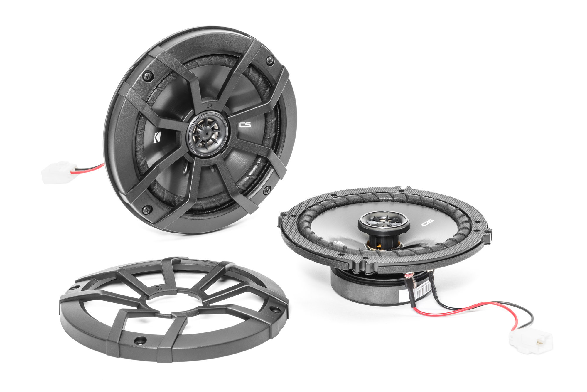 Kicker 6.5" Deluxe Sound Bar Speaker Kit with 5.25" Deluxe Dash Speaker Upgrade Kit for 9706